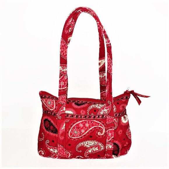 VERA BRADLEY "Mesa Red" Medium Tote - Picture 3 of 6
